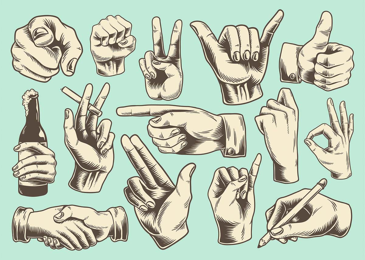 А что значит этот знак : язык между двумя пальцами, указательным и средним? | Пикабу